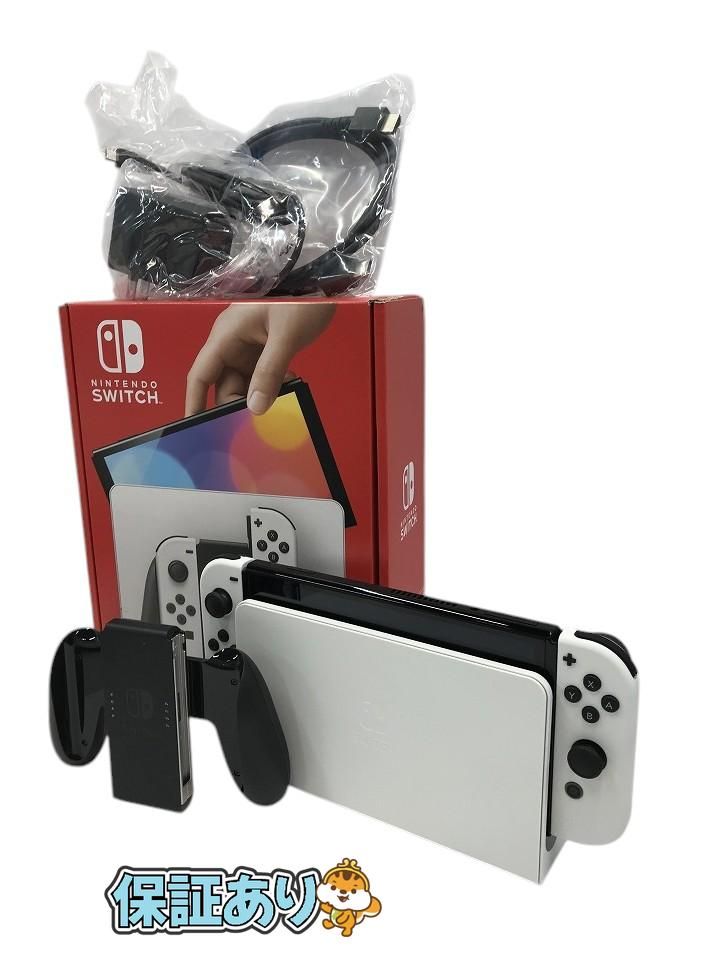 Nintendo 任天堂 ゲーム機 Switch 有機ELモデル HEG-S-KAAAA ホワイト AQK691785相