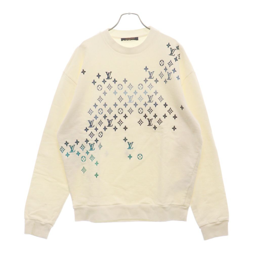 LOUIS VUITTON (ルイヴィトン) 24SS エンブロイダードコットンスウェットトレーナー RM241M IHN HQY31W ホワイト