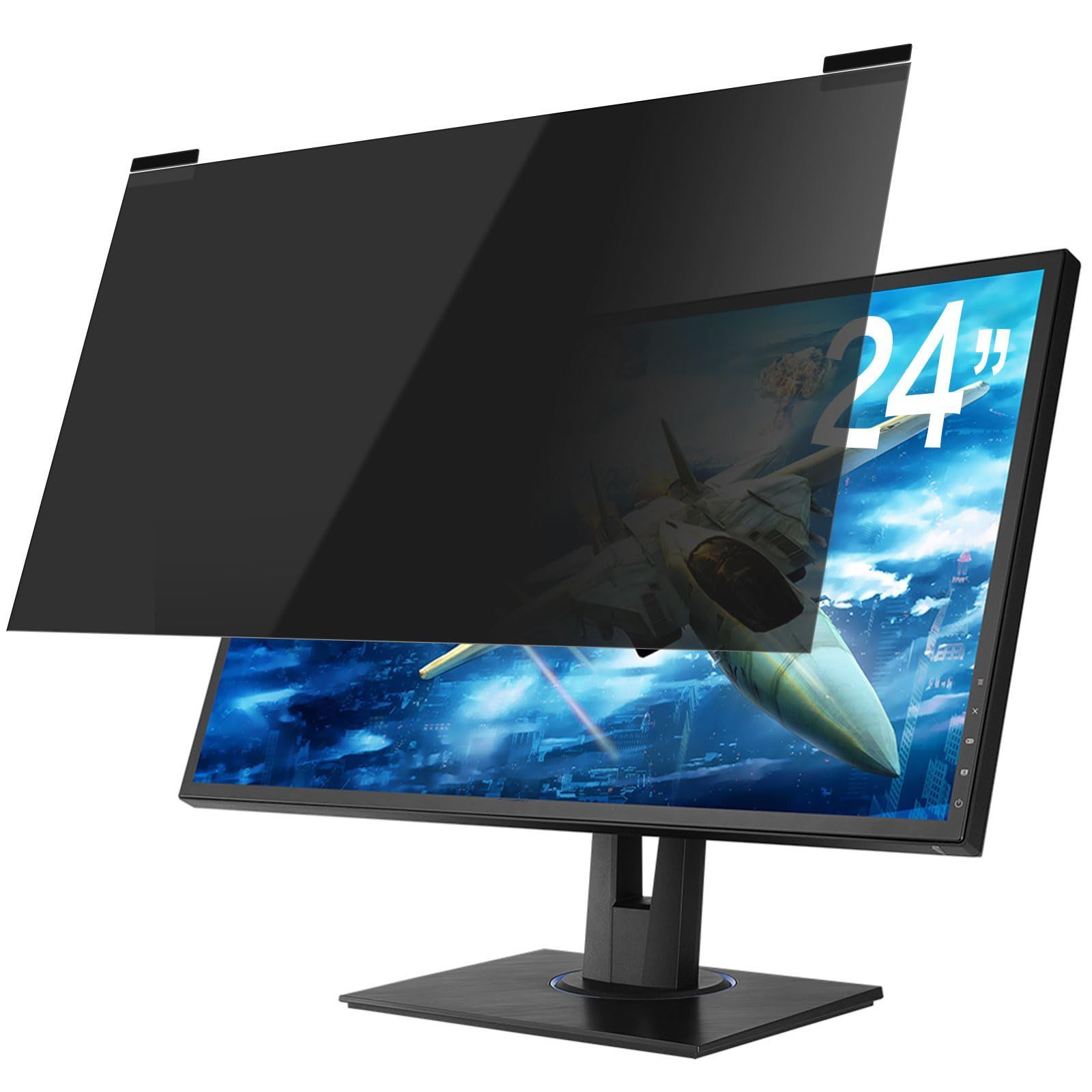 PCフィルター専門工房 24インチ 16 9 マグネット式 覗き見防止フィルター プライバシーフィルター 覗き見防止フィルム ブルーライトカット パソコン アンチグ 両面使用 着脱簡単