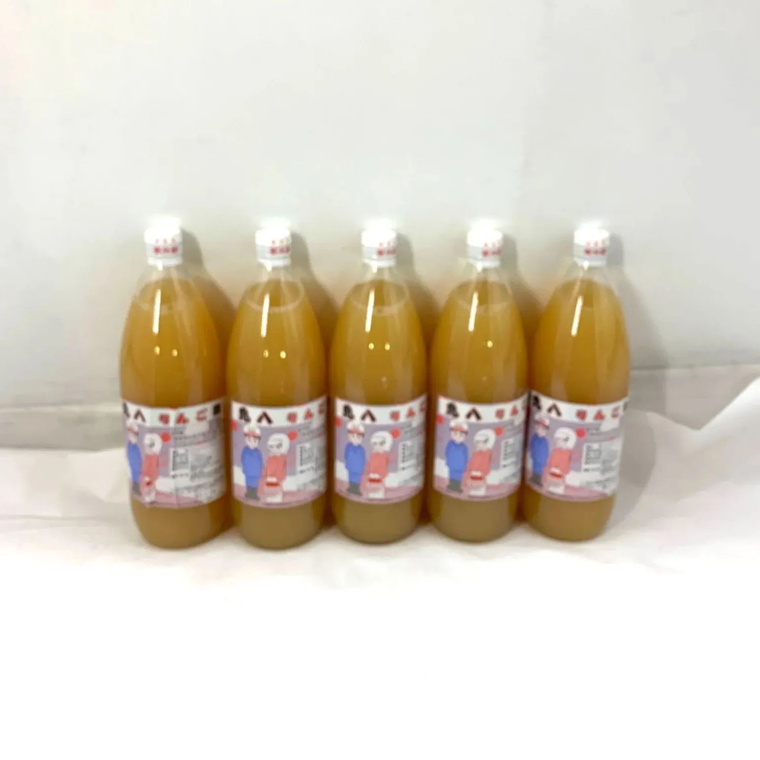 新品未開封】鬼八リンゴ園 1000ml×5本 青森県産 - メルカリ