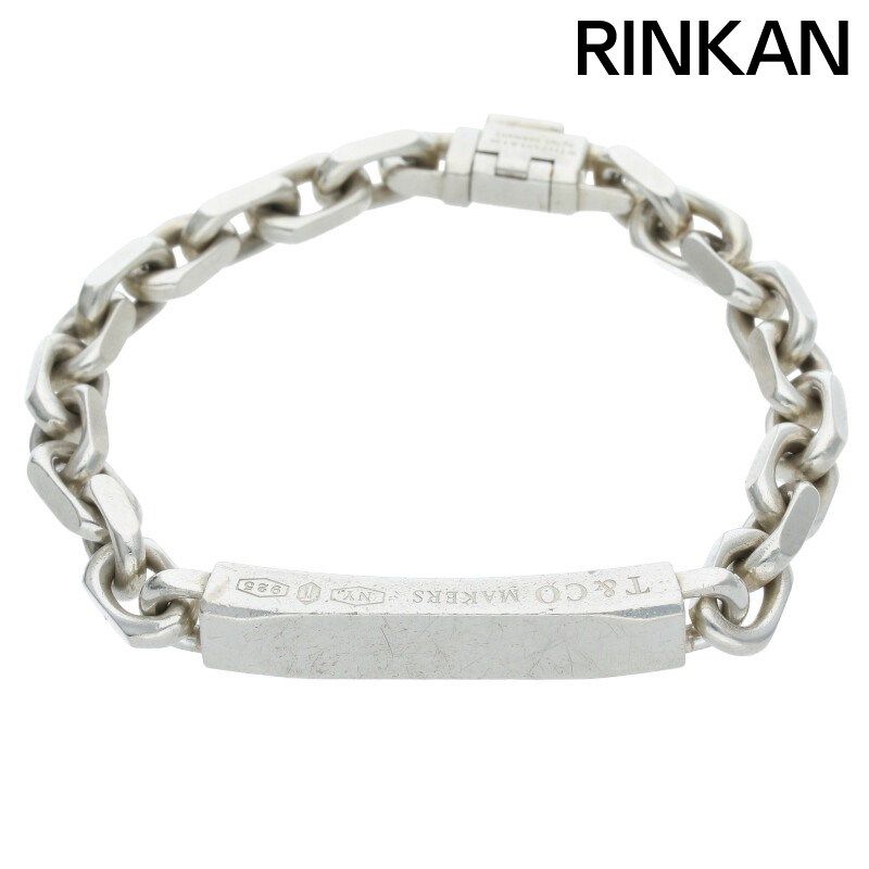 ティファニー メイカーズ ID プレート メンズ ブレスレット  HA100 楽天市場】Tiffany&Co. ティファニーIDプレートチェーン