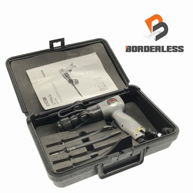 ☆中古品☆RYOBI リョービ 常圧 エアーケレン RAK-60A チゼル4本 ☆中古品☆RYOBI リョービ 常圧 エアーケレン RAK-60A チゼル4本
