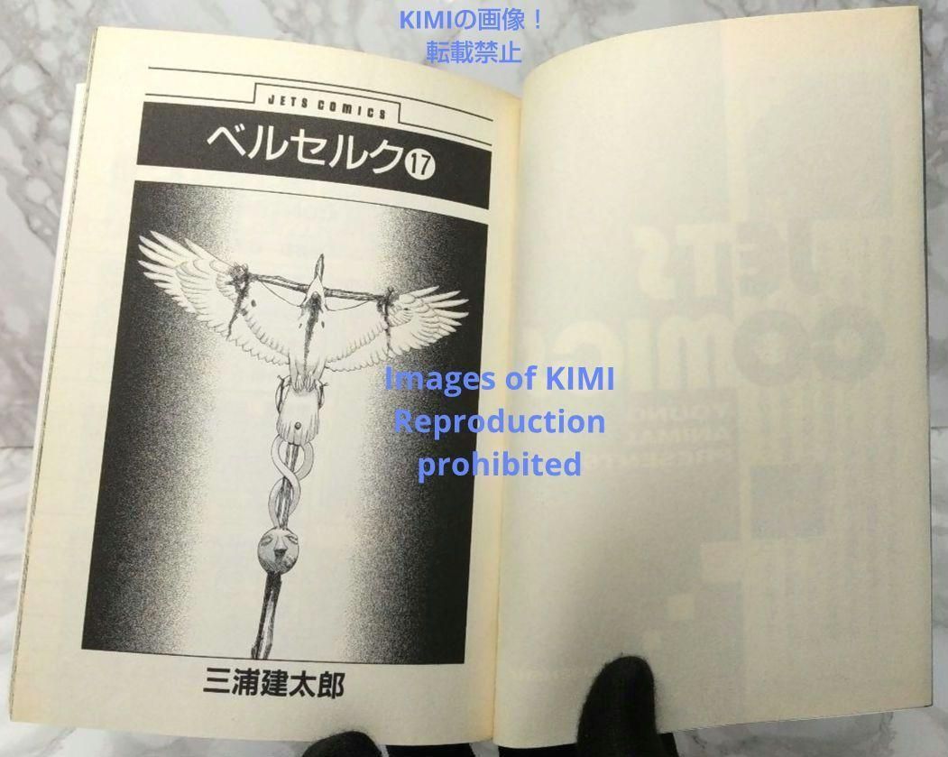 希少 初版 第1刷発行 ベルセルク 17 コミック漫画 本 1999 三浦建太郎 希少 初版 第1刷発行 ベルセルク 17 コミック漫画 本 1999 三浦