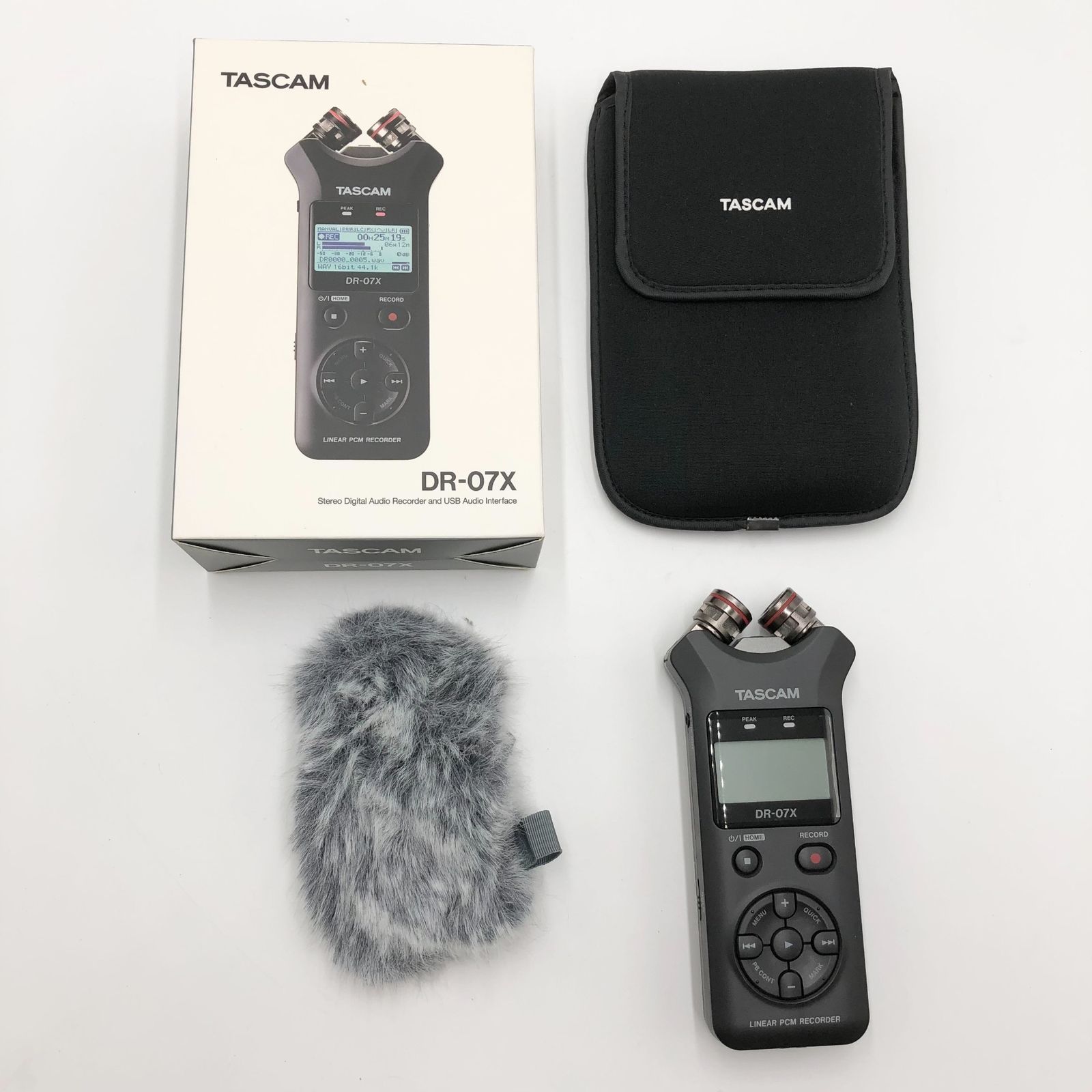 TASCAM DR-07X タスカム PCMレコーダー の*あ様 098 TASCAM DR-07X