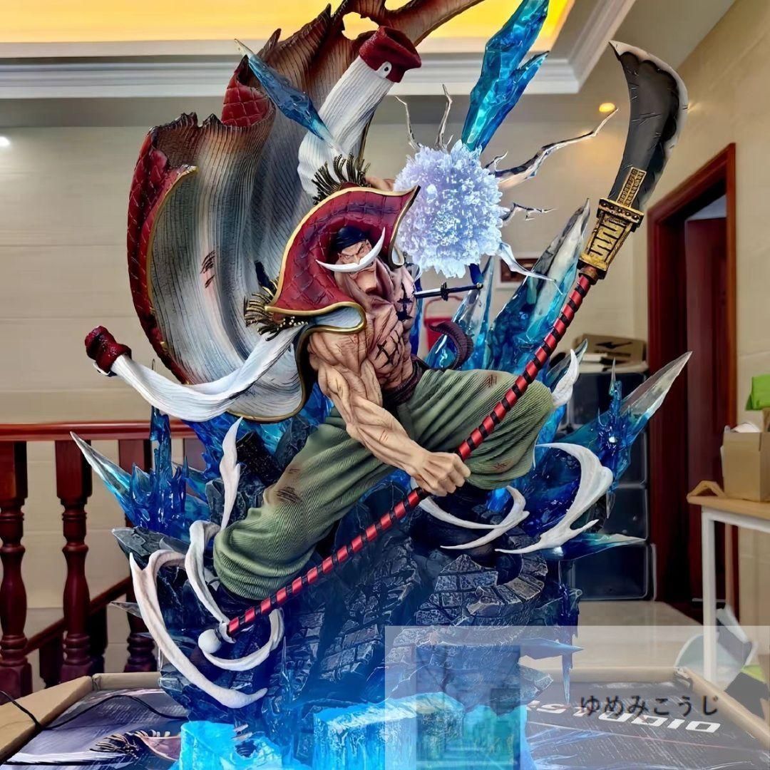 レビュー高評価の商品 白ひげ 40cm】ワンピース フィギュア ONEPIECE ガレージキット コミック・アニメ