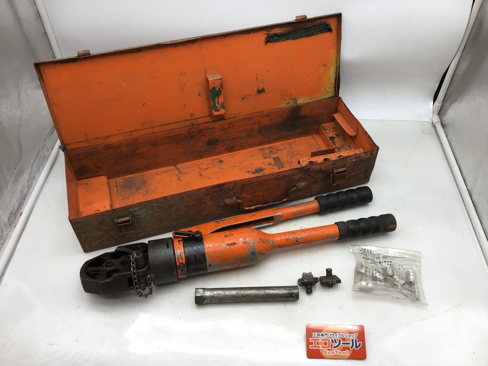品 〇DAIA|大亜工業 手動油圧圧着工具 D-150 ITUHQP9TNRW4 エコツール知立店 M02