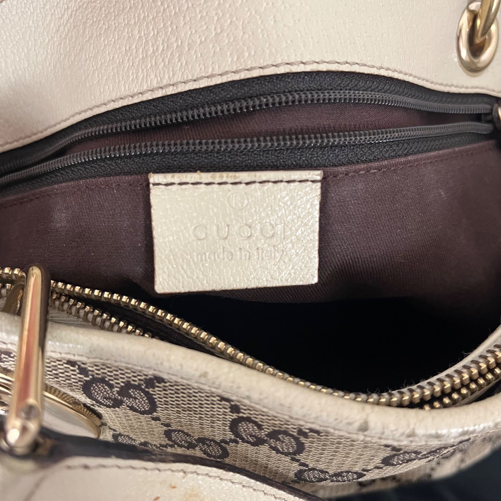 【最終お値下げ】GUCCI ブラウン GGパターン ミニトートバッグ GUCCI ブラウン GGパターン ミニトートバッグ - メルカリ