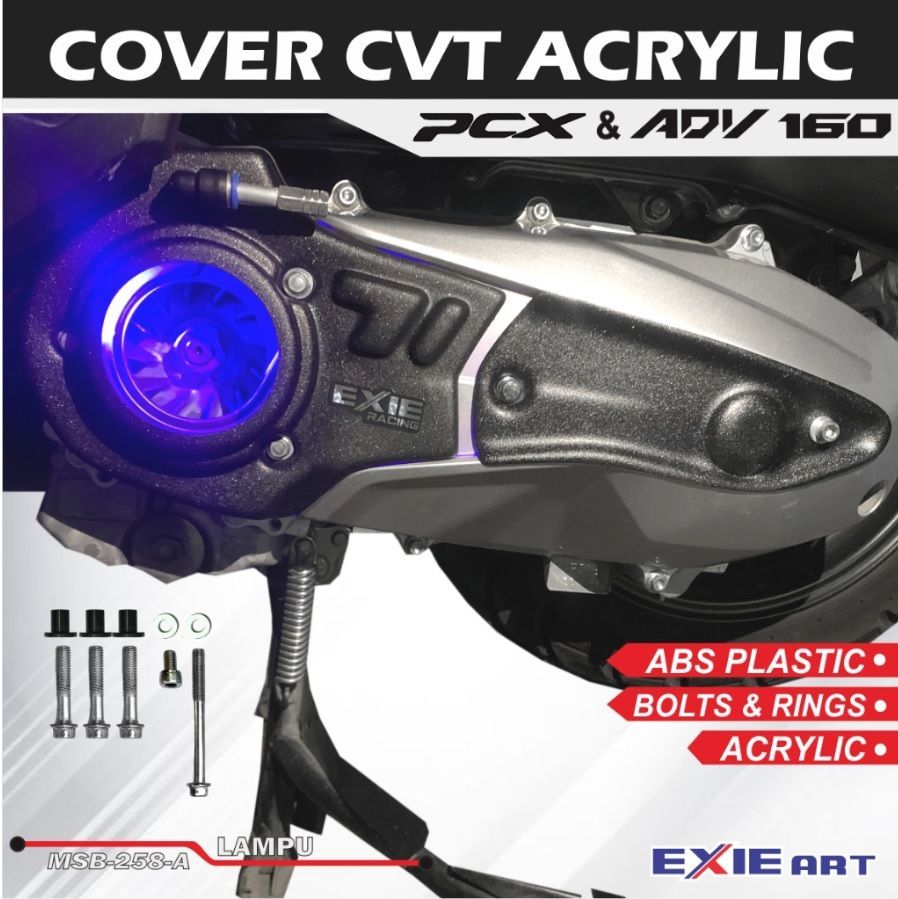 国内未発売 ホンダ PCX125 160 ADV160 クランクケースカバー ファンが見えます JK05 JK06 KF47 HYBRID  ドレスアップ カスタム HONDA 本田 - メルカリ