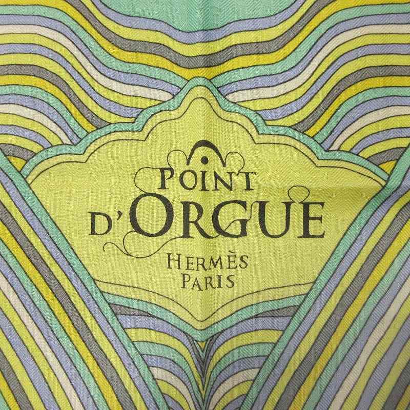 極美品 20SS エルメス HERMES カレ140 POINT D'ORGUE