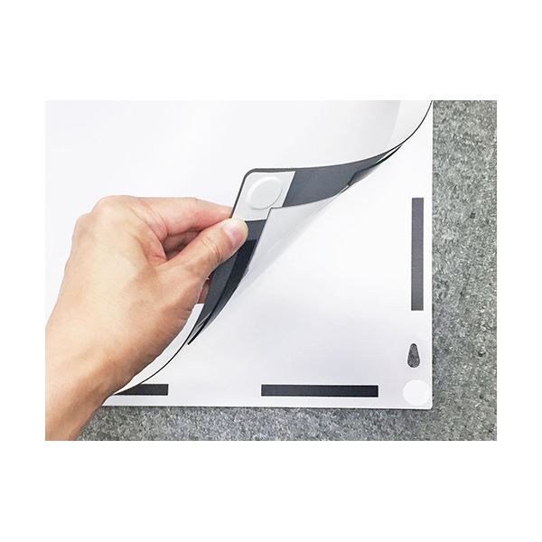 枠色シルバー背面マグネットシート付 A3サイズ