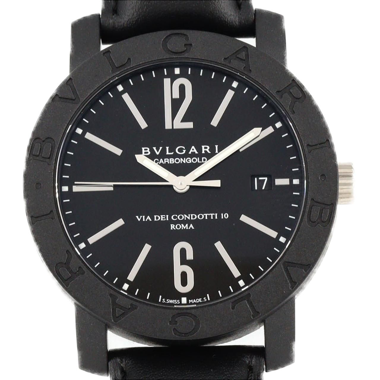 ブルガリ ブルガリブルガリカーボンゴールド BB40CL BBW40CGLD カーボン 自動巻