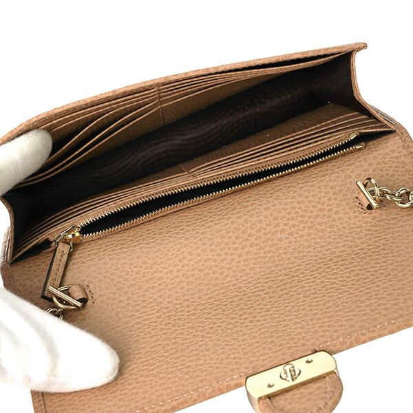 新品 グッチ GUCCI ショルダーバッグ ダラーカーフ ローズベージュ