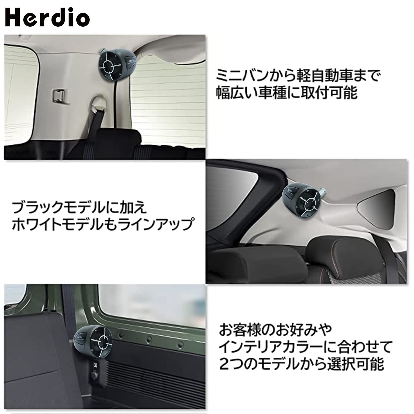100W車のサテライトスピーカー