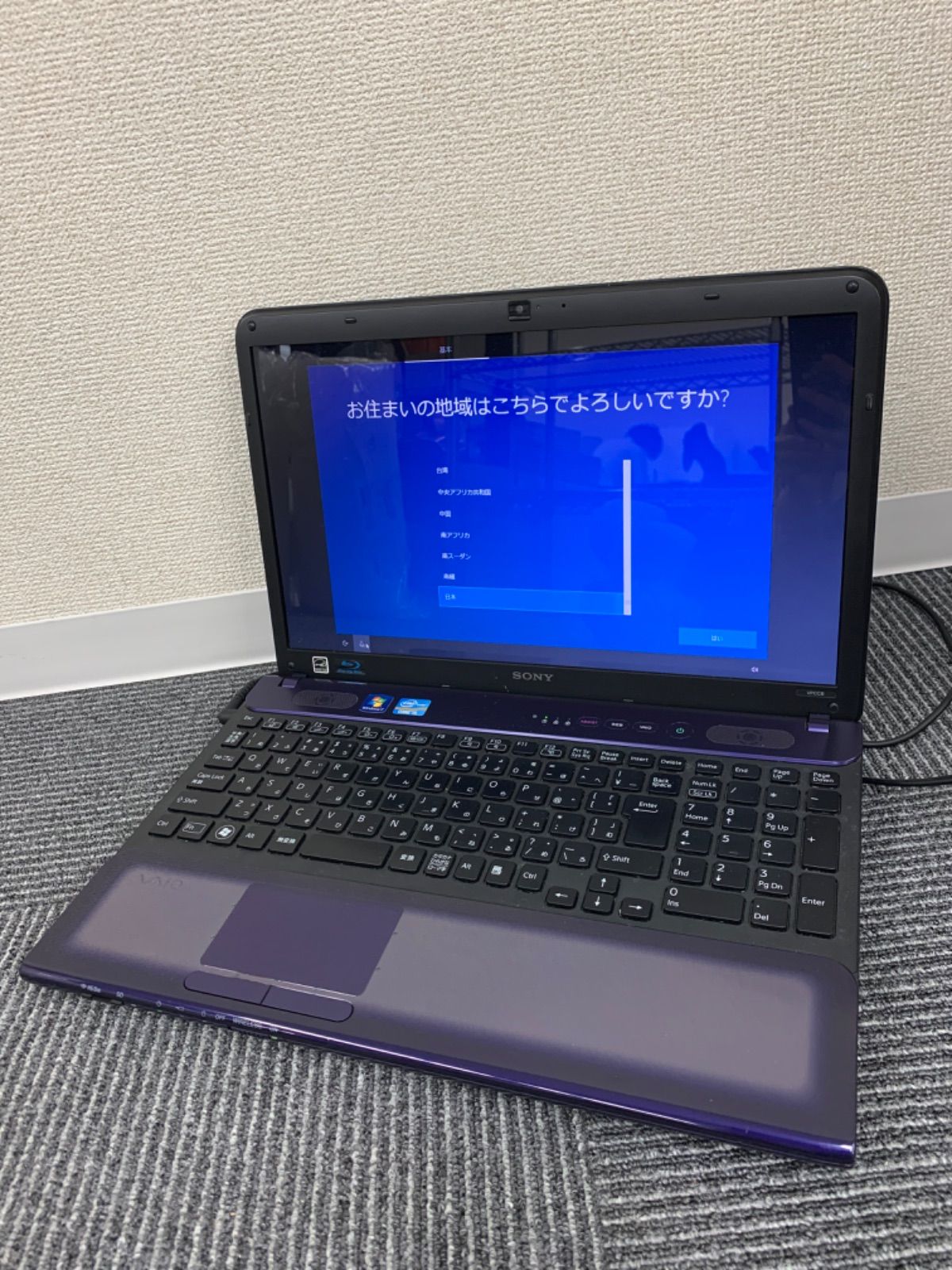SONY VAIO PCG-71712N ノートPC (パープル) - メルカリ
