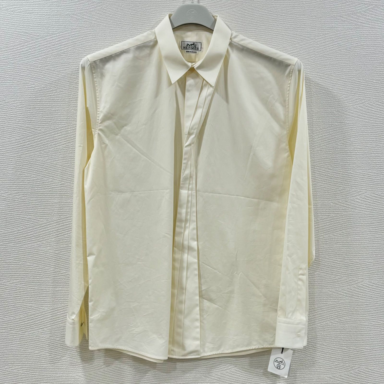未使用品◎HERMESエルメス 長袖シャツ/ドレスシャツ/41 - メルカリ