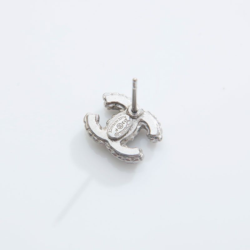 CHANEL シャネル ピアス A13P 2013年 ミニ ココマーク ラインストーン