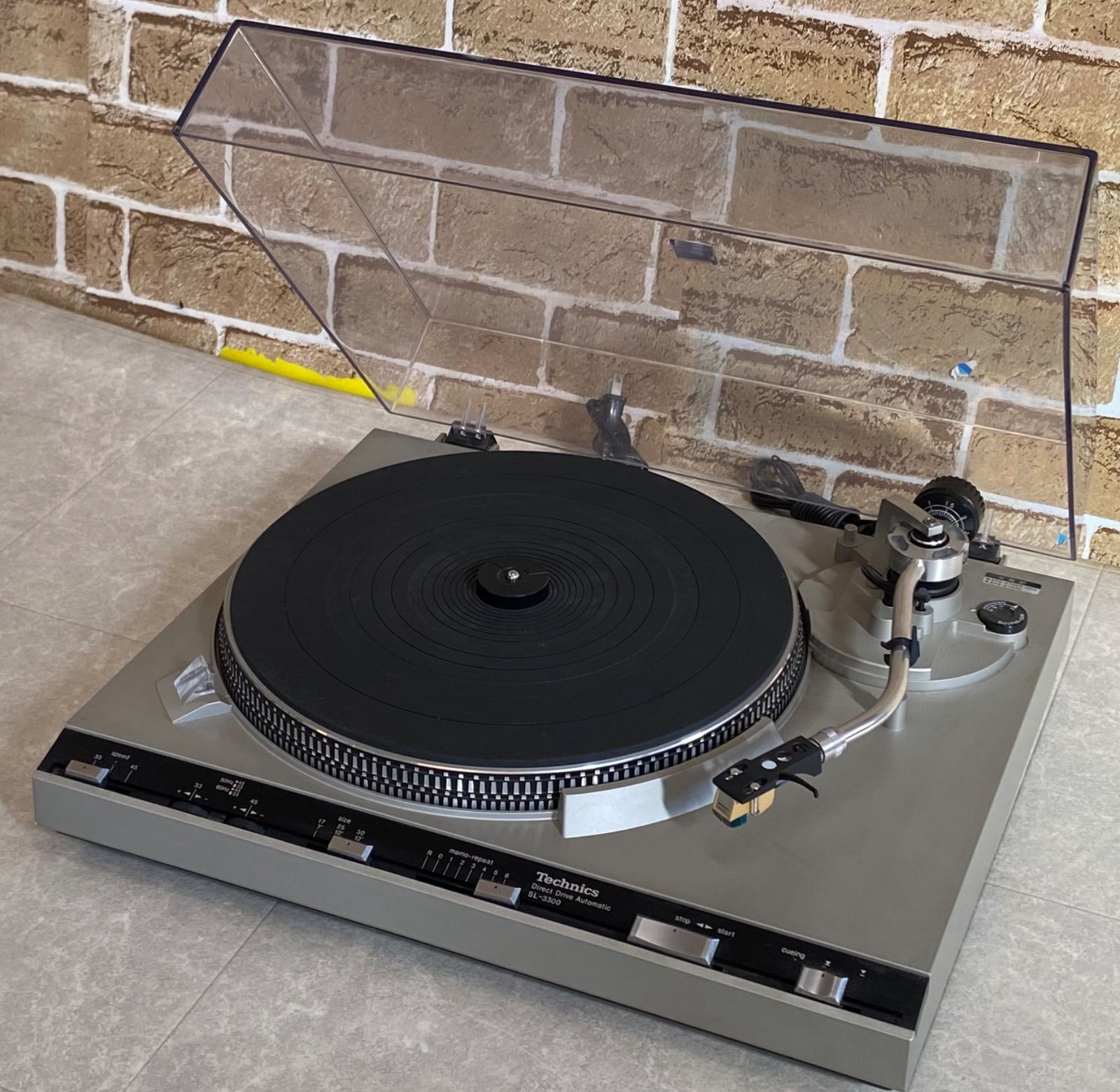 Technics レコードプレーヤー SL5300 カートリッジ付き！ 動作品（高 