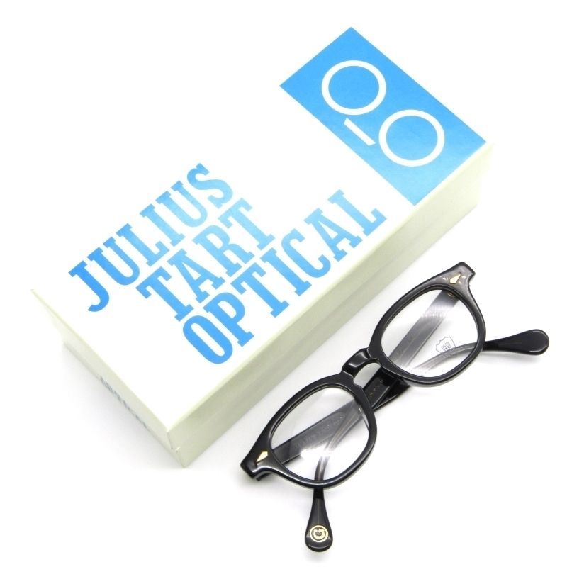 未使用 JULIUS TART OPTICAL ジュリアスタートオプティカル メガネフレーム AR 44-22 GOLD PL-001Ab 日本製  BLACK CRYSTAL 50018238 - メルカリ