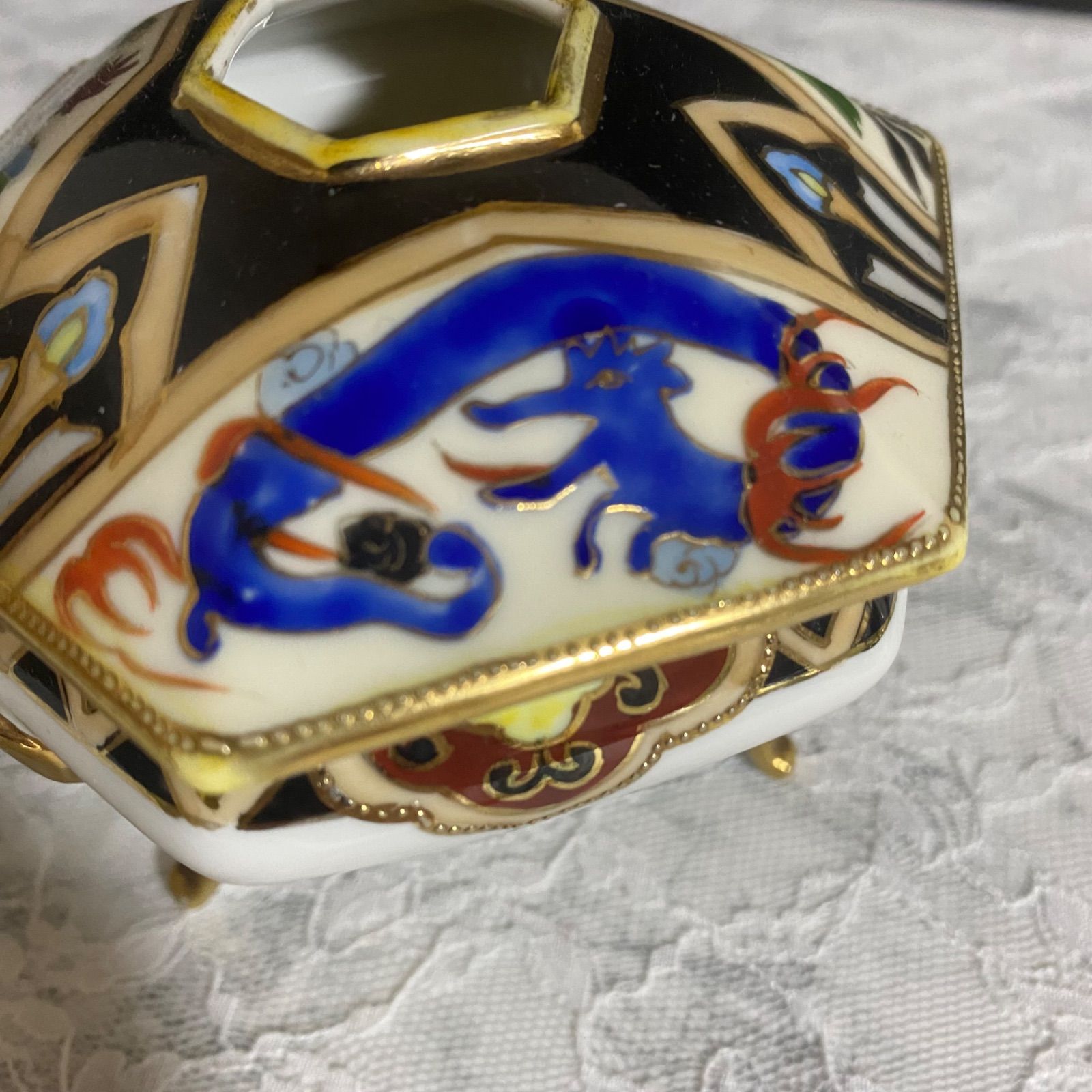 英国 里帰り オールドノリタケ ドレッシングテーブルセット マルキ印