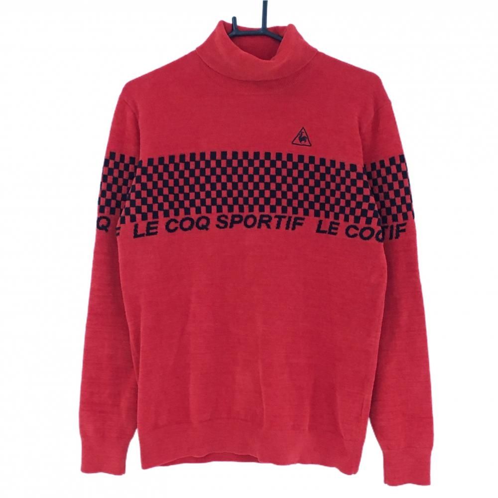 le coq sportif - coco 未使用品 ルコックスポルティフ le coq sportif メンズ セーター L 赤 レッド Vネック ニット le coq sportif - coco 未使用品 ルコックスポルティフ le coq