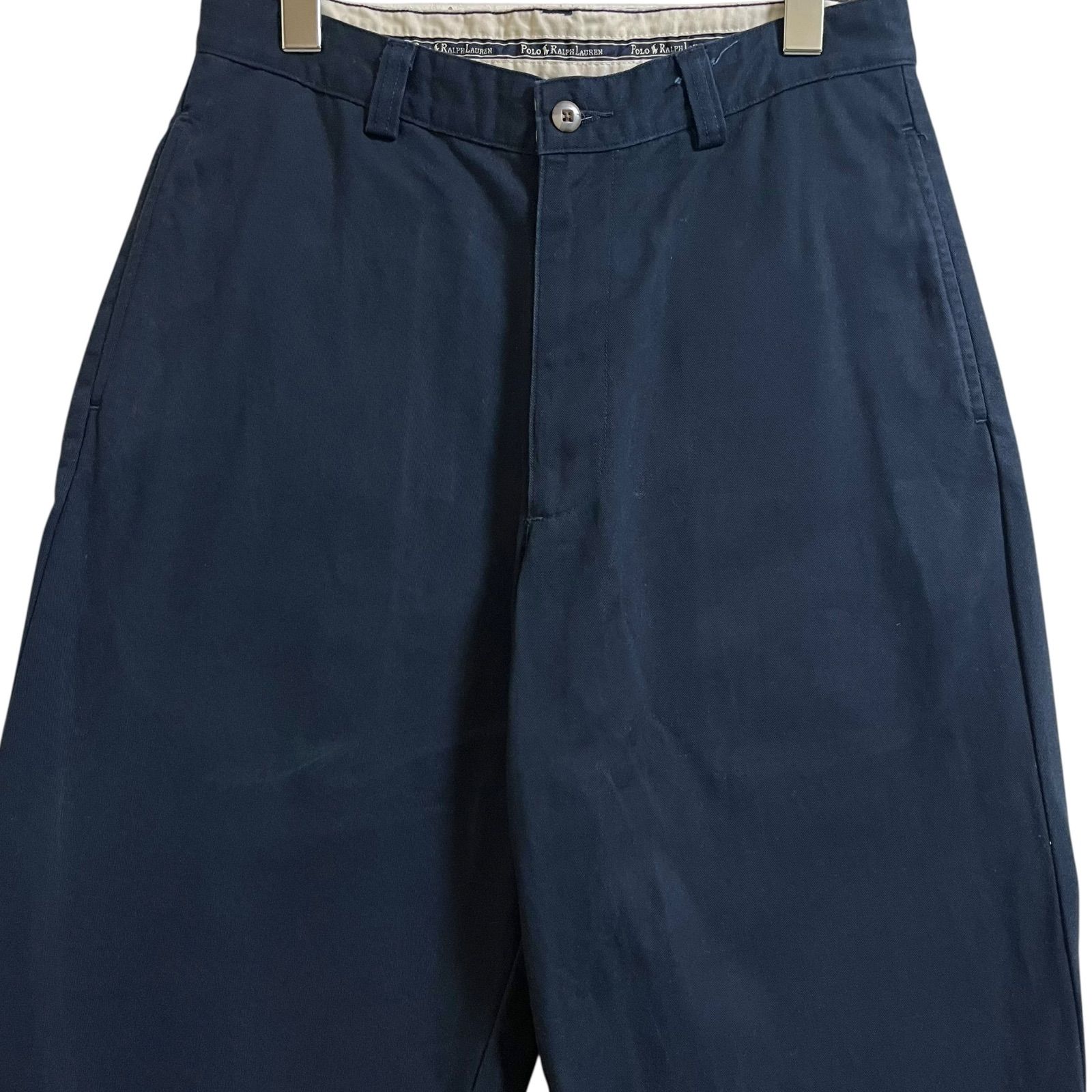90s/USA製】POLO RALPH LAUREN ラルフ ポロチノ ネイビー - メルカリ