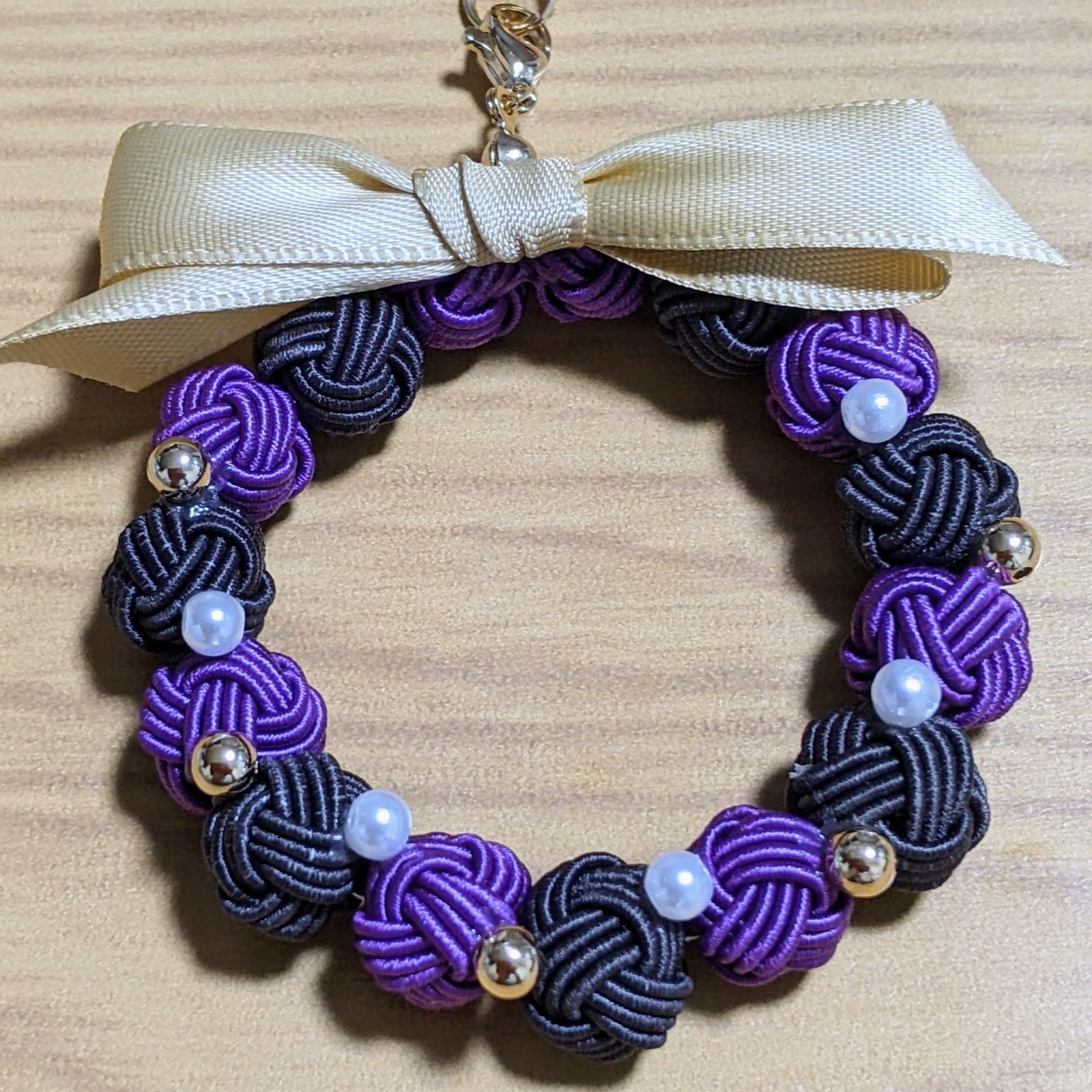 SALE！水引パーツ　ねこちゃんとリボン　ハロウィン SALE！水引パーツ ねこちゃんとリボン ハロウィン 水引ꫛꫀꪝ✧‧˚猫