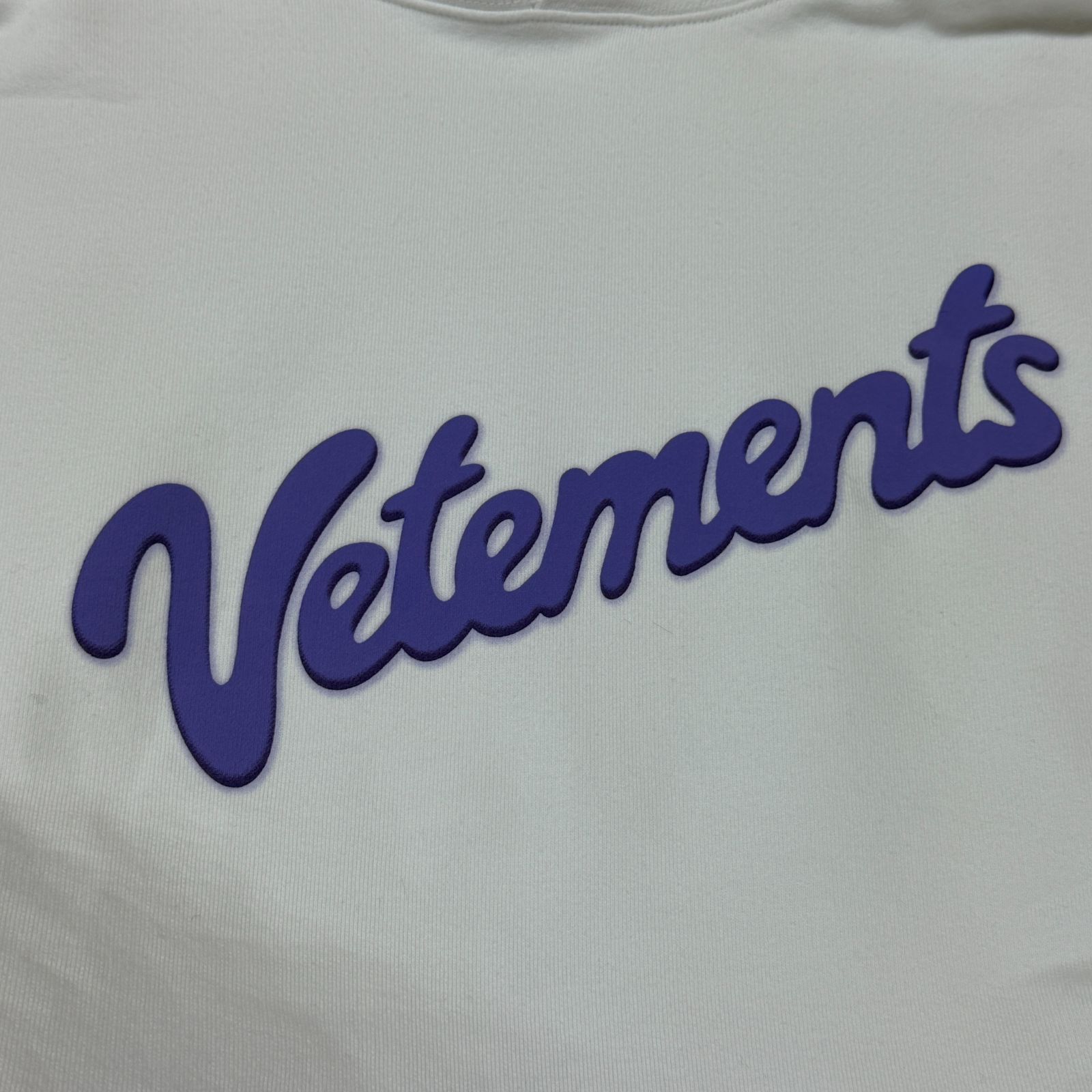 VETEMENTS Logo Print Hoodie ロゴプリントフーディー パーカー