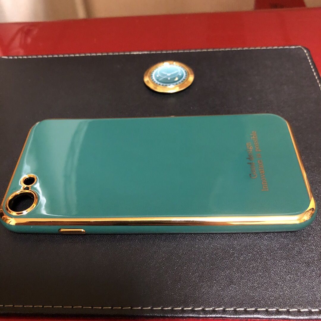 iPhoneケース 背面ケース スマホリング付き デザインケース