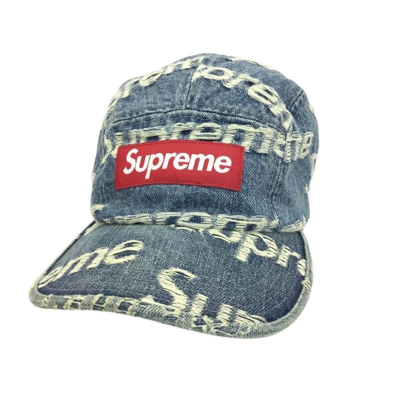 Supreme シュプリーム デニムキャップ 帽子 ブルー ファッション小物 ユニセックス 品| -B 質屋 かんてい局那覇店 ｎ3102895927300001