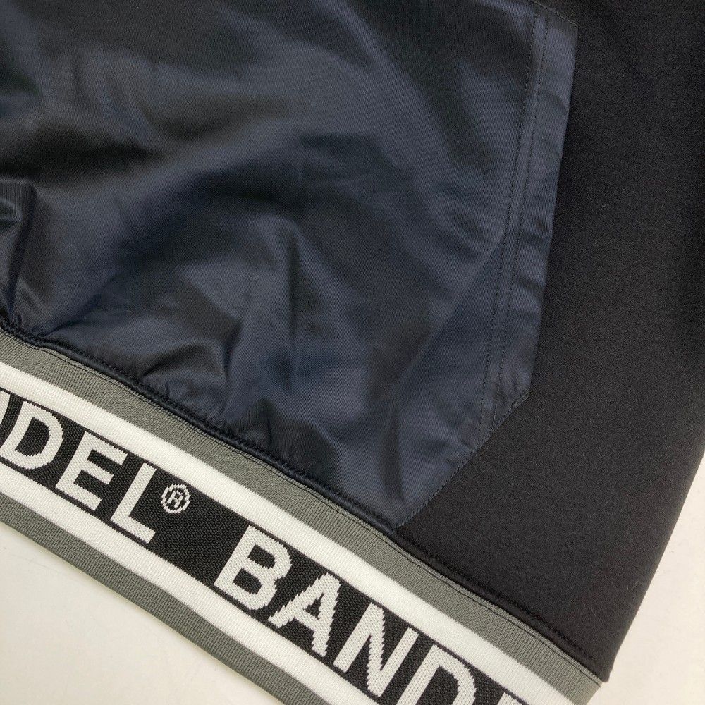 サイズ：XL BANDEL バンデル  パーカー  ブラック系 [240101438107] ゴルフウェア メンズ ストスト BANDEL バンデル BASIC FULL ZIP PARKA MENS フーディ パーカー