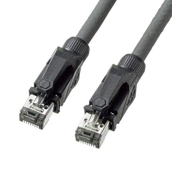 【新品・7営業日以内発送】サンワサプライ KB-T6ASTP-10GY カテゴリ6A STP LANケーブル KBT6ASTP10GY【沖縄離島販売不可】