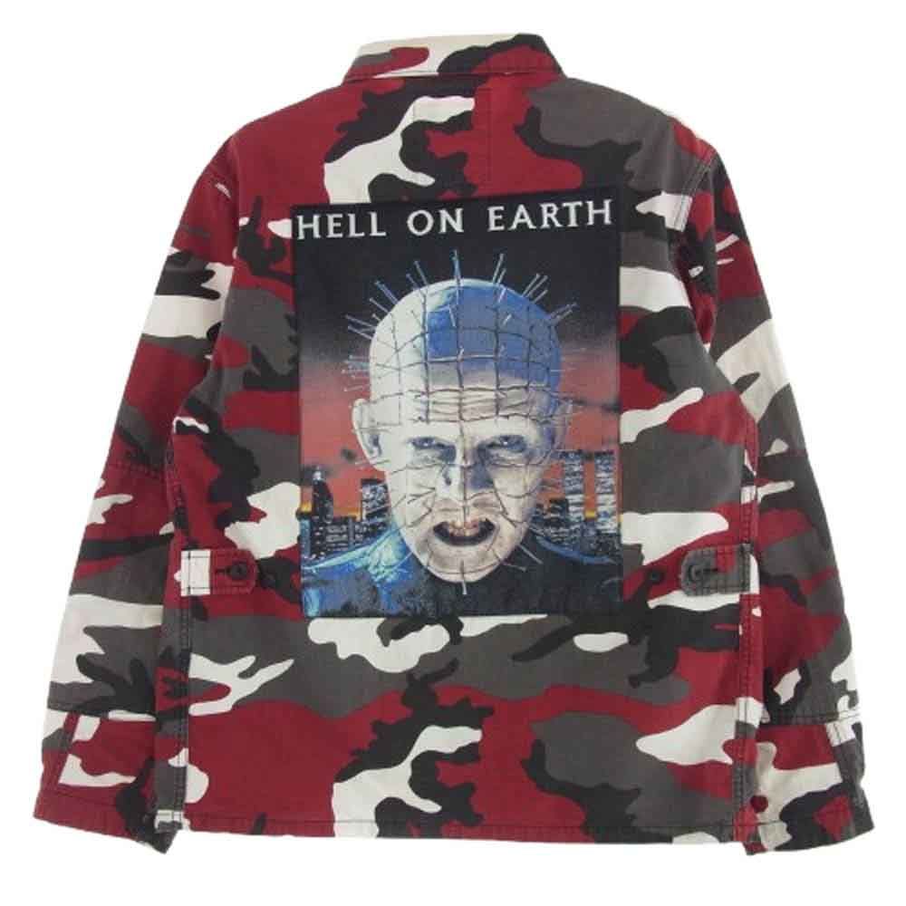 Supreme シュプリーム 18SS Hellraiser BDU Shirt Hell on Earth