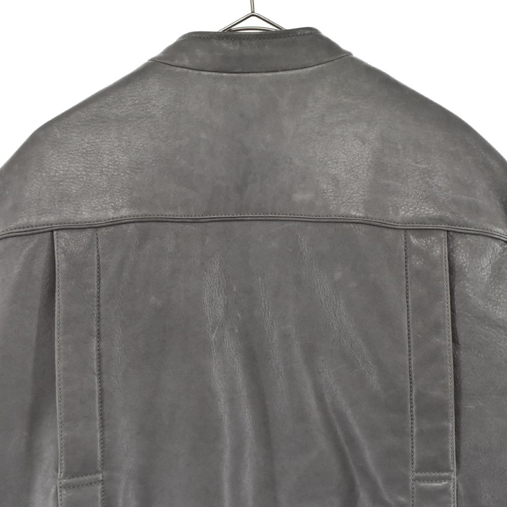 GUCCI (グッチ) 323237 ラムレザーシングルライダースジャケット