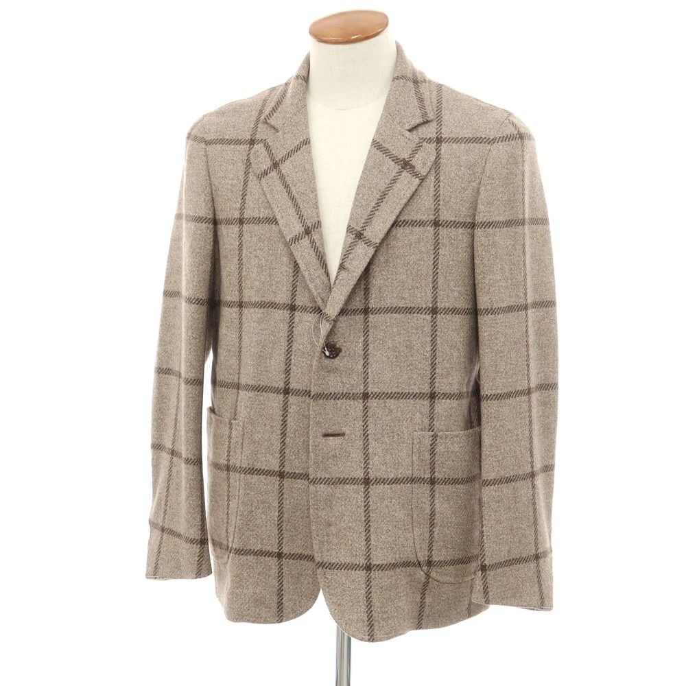 スティレラティーノ チェック柄ジャケットとパンツセット　　48 スティレラティーノ チェック柄ジャケットとパンツセット 48 - メルカリ