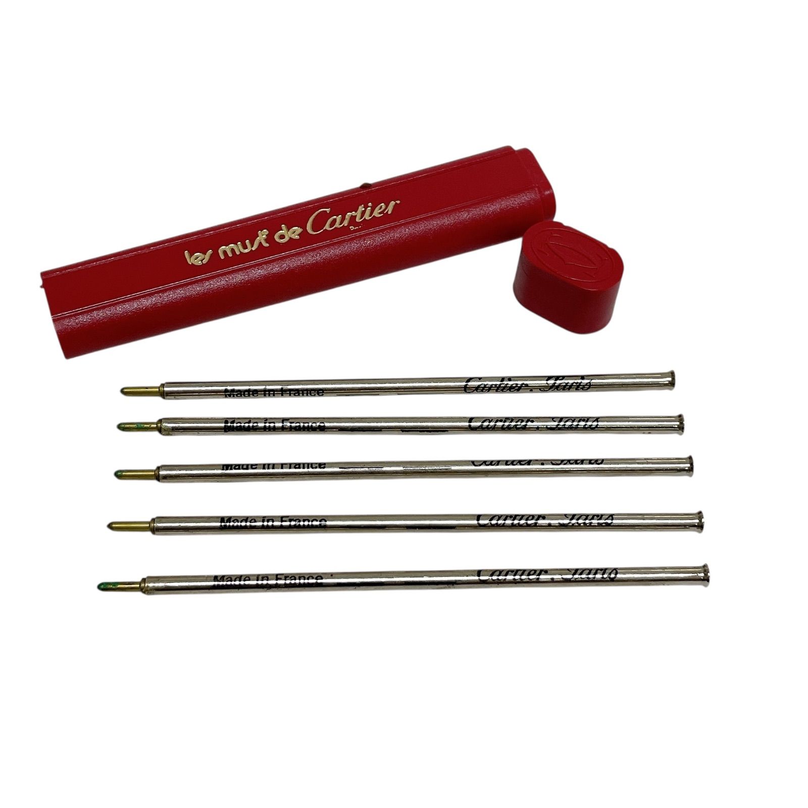 NK69 Cartier カルティエ トリニティ ボールペン ゴールド 替え芯 