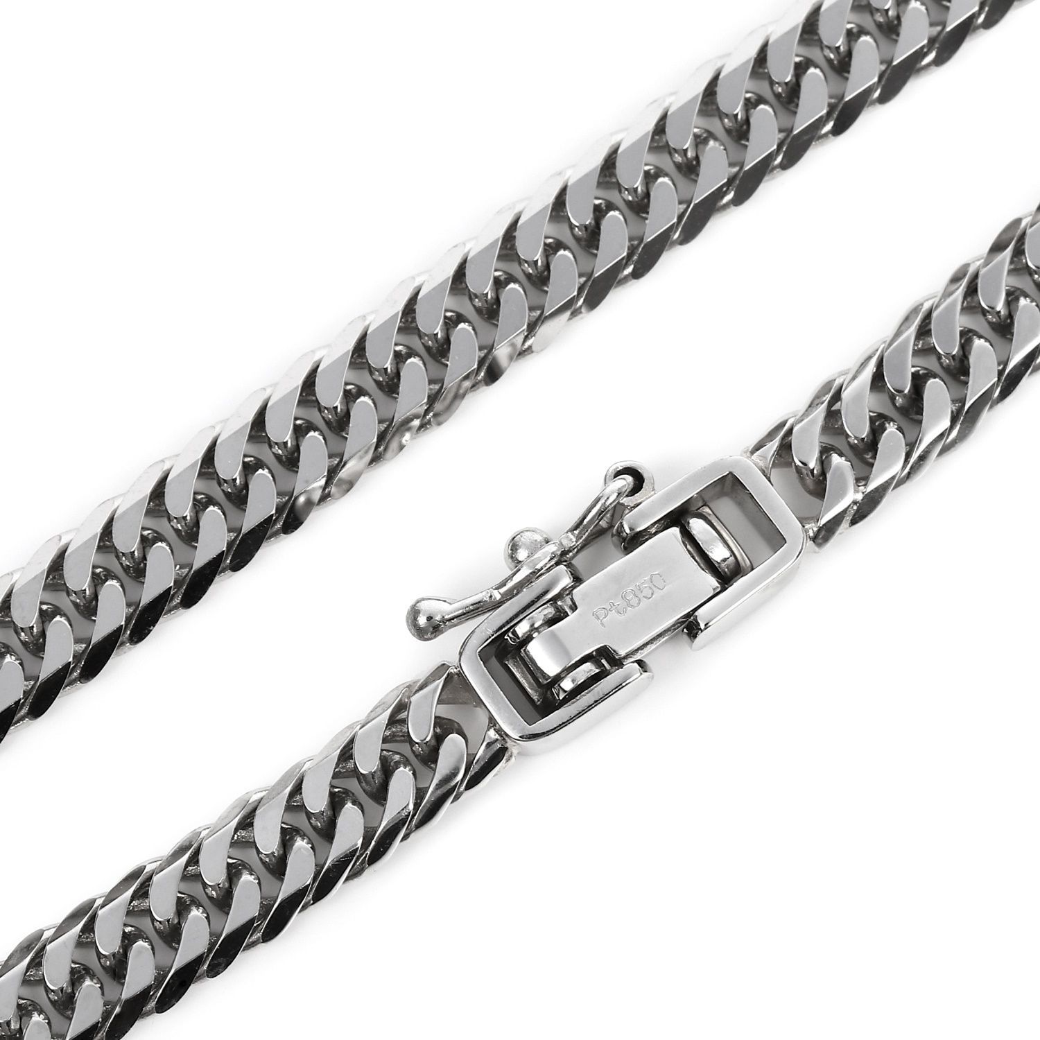 プラチナ 喜平ブレスレット 6面ダブル 10g 18cm 造幣局検定