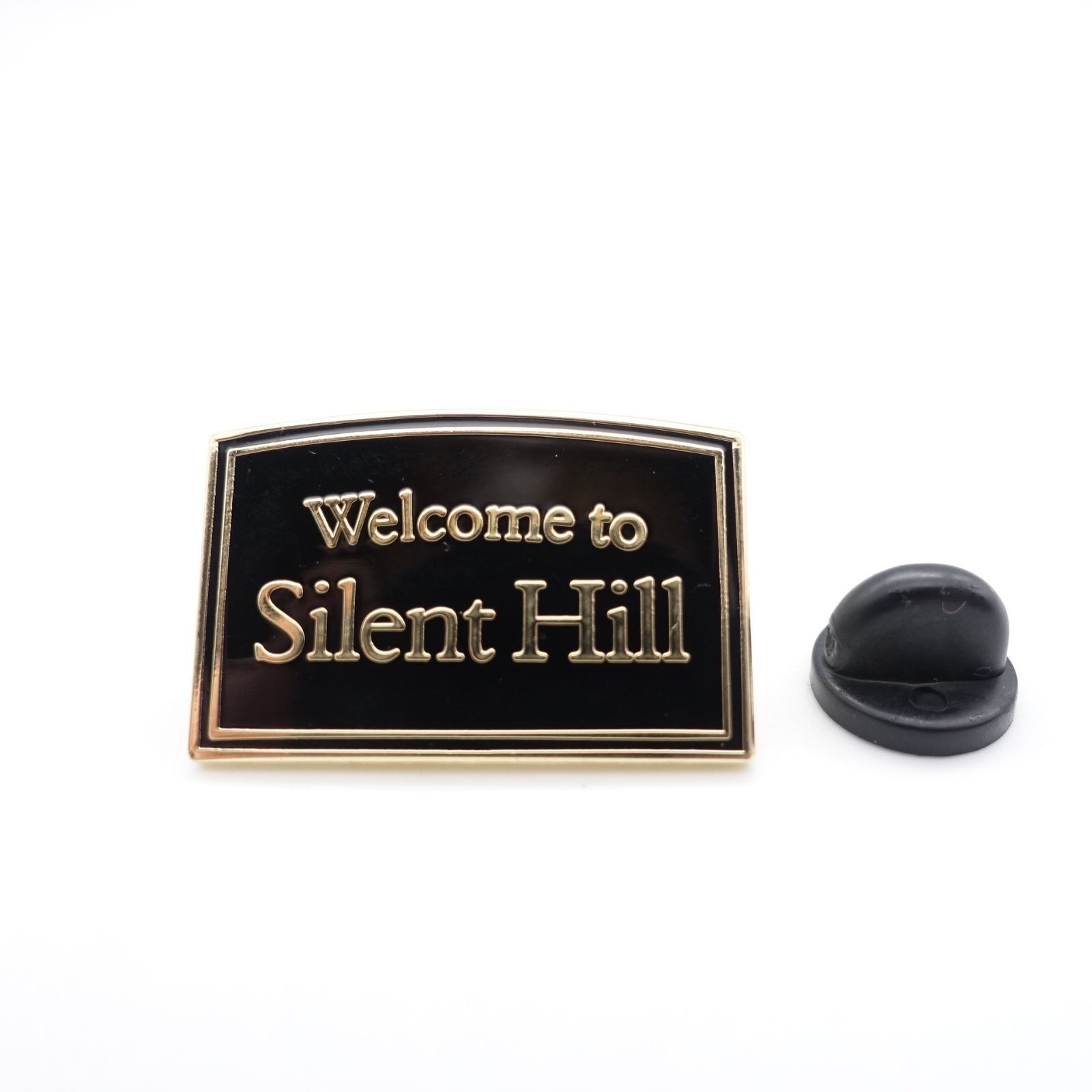 Welcome to Silent Hill サイレントヒル 新品未使用 ピンバッジ 表札