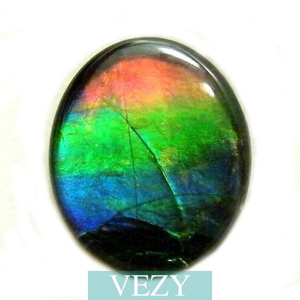 ≪超希少品≫天然石 アンモライト トリプレット ルース 9x11mm 2.718ct 石 ジュエリー ストーン 原石 ルース カット 裸石  パワーストーン