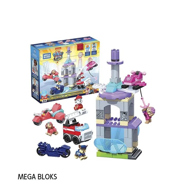 メガブロック(MEGA BLOKS) パウ・パトロール ザ・ムービー まわる3階 