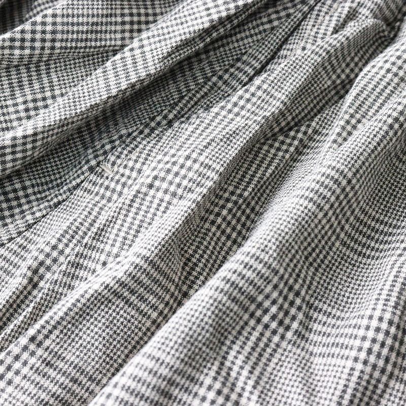 a+koloni エプロンワンピース 美品 a+koloni(コロニー） 23107004 コットンリネンエプロン
