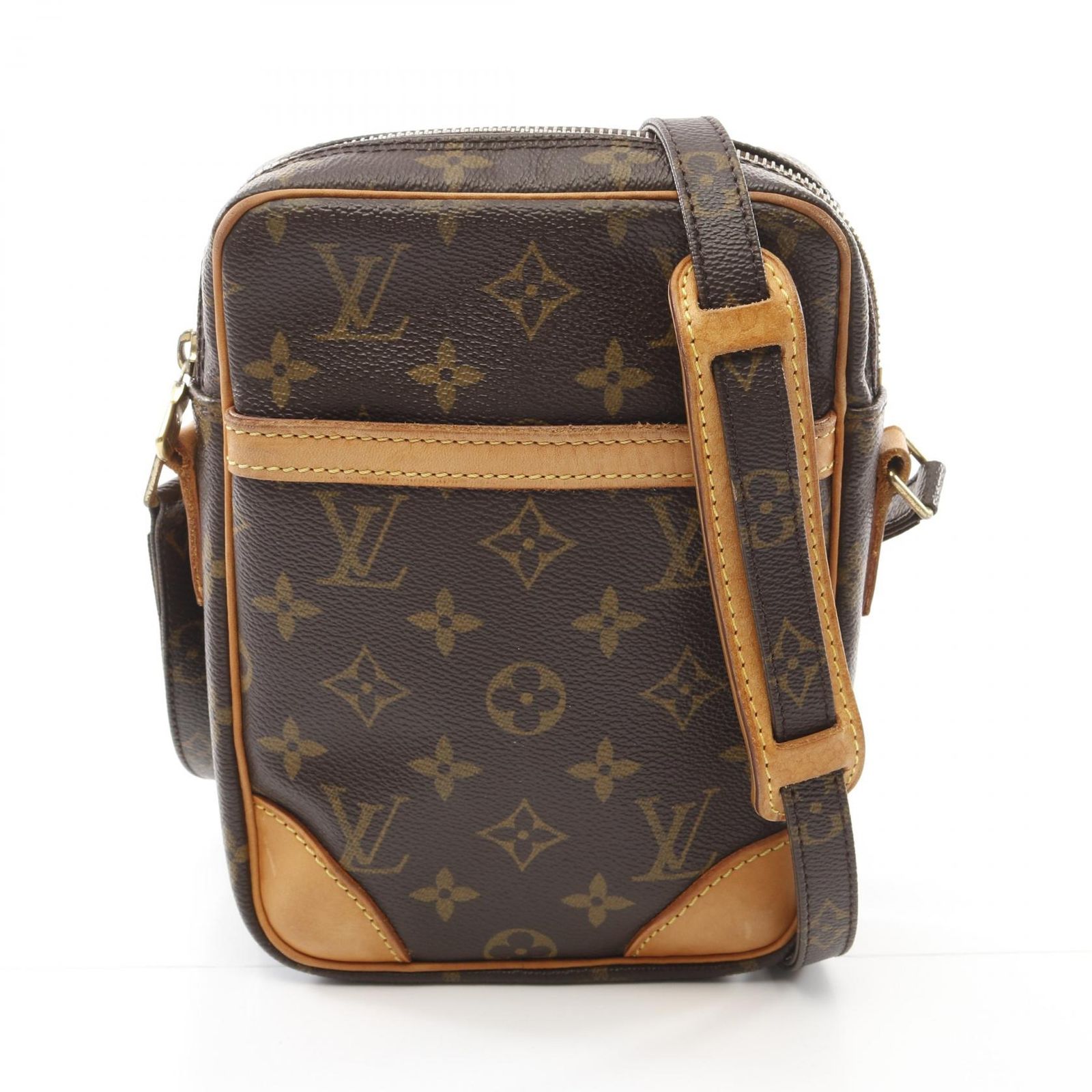 ルイ ヴィトン LOUIS VUITTON ショルダーバッグ ダヌーブ M45266 PVCコーティングキャンバス レザー ダヌーブ レディース Used B