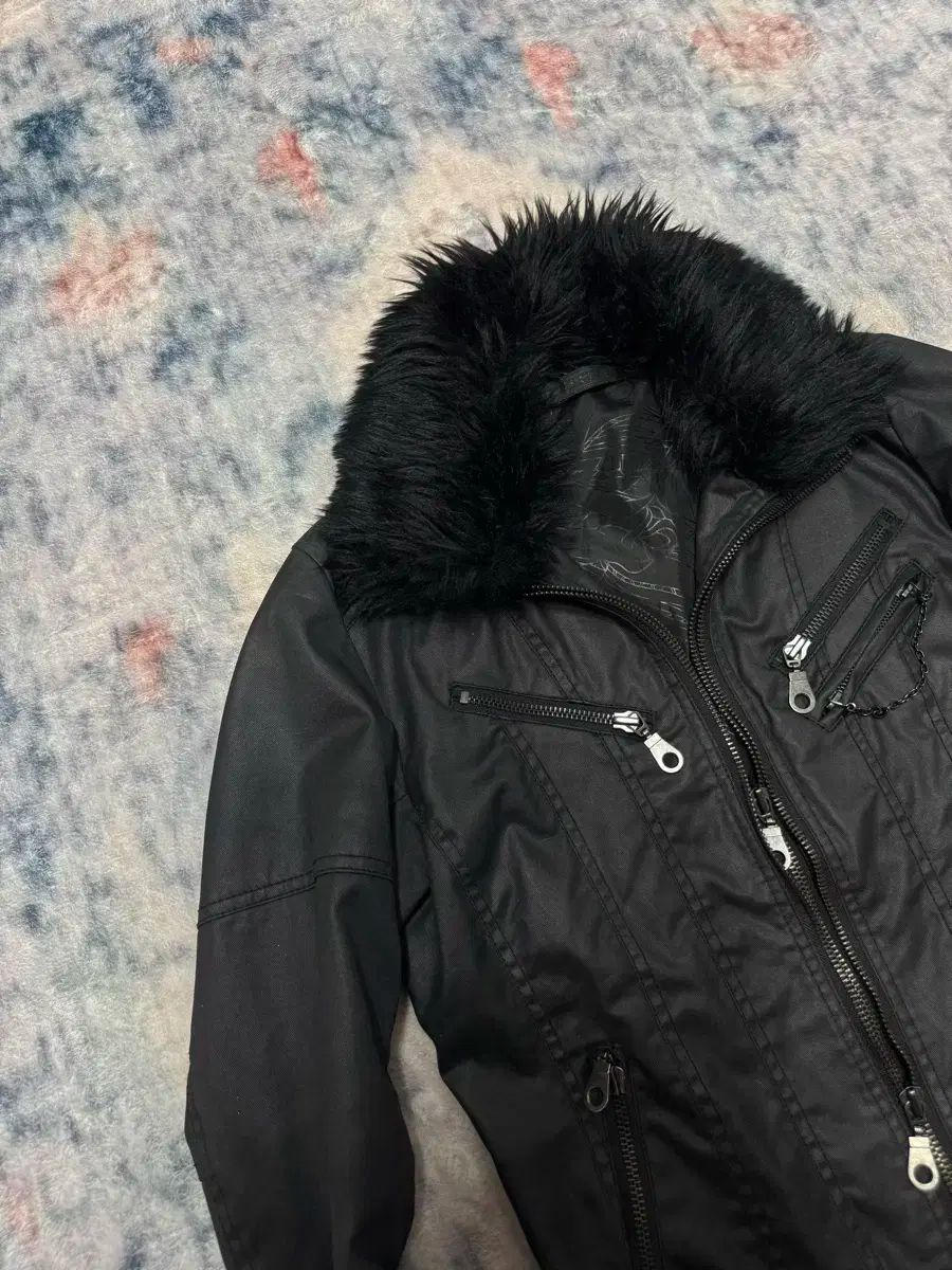 ジャケット・アウター 00s archive lether fur jacket fuga midas 00s archive lether fur jacket fuga midas