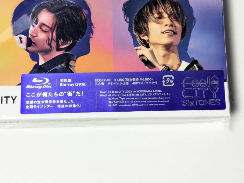 SixTONES ライブBlu-ray on eST Feel da CITY ミュージック SixTONES