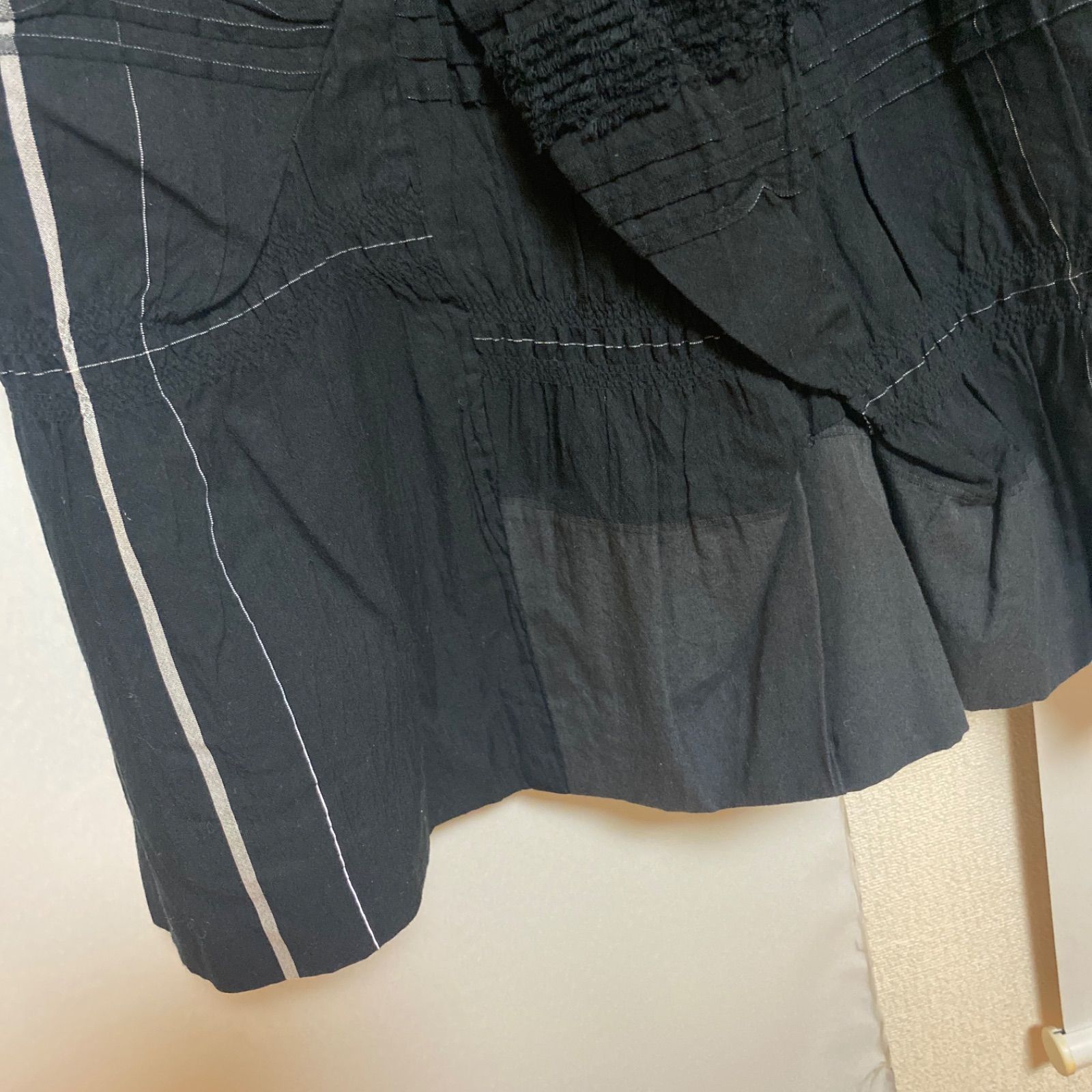 慈雨 日本製 フレアスカート サイズ40 黒 - メルカリ 