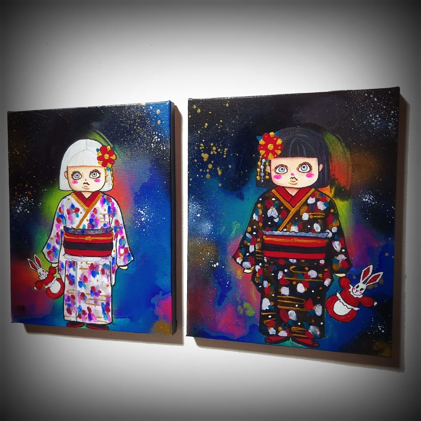 2023年5月新作/原画】HEAR NO EVIL（聞かざる）絵画 現代アート | www 