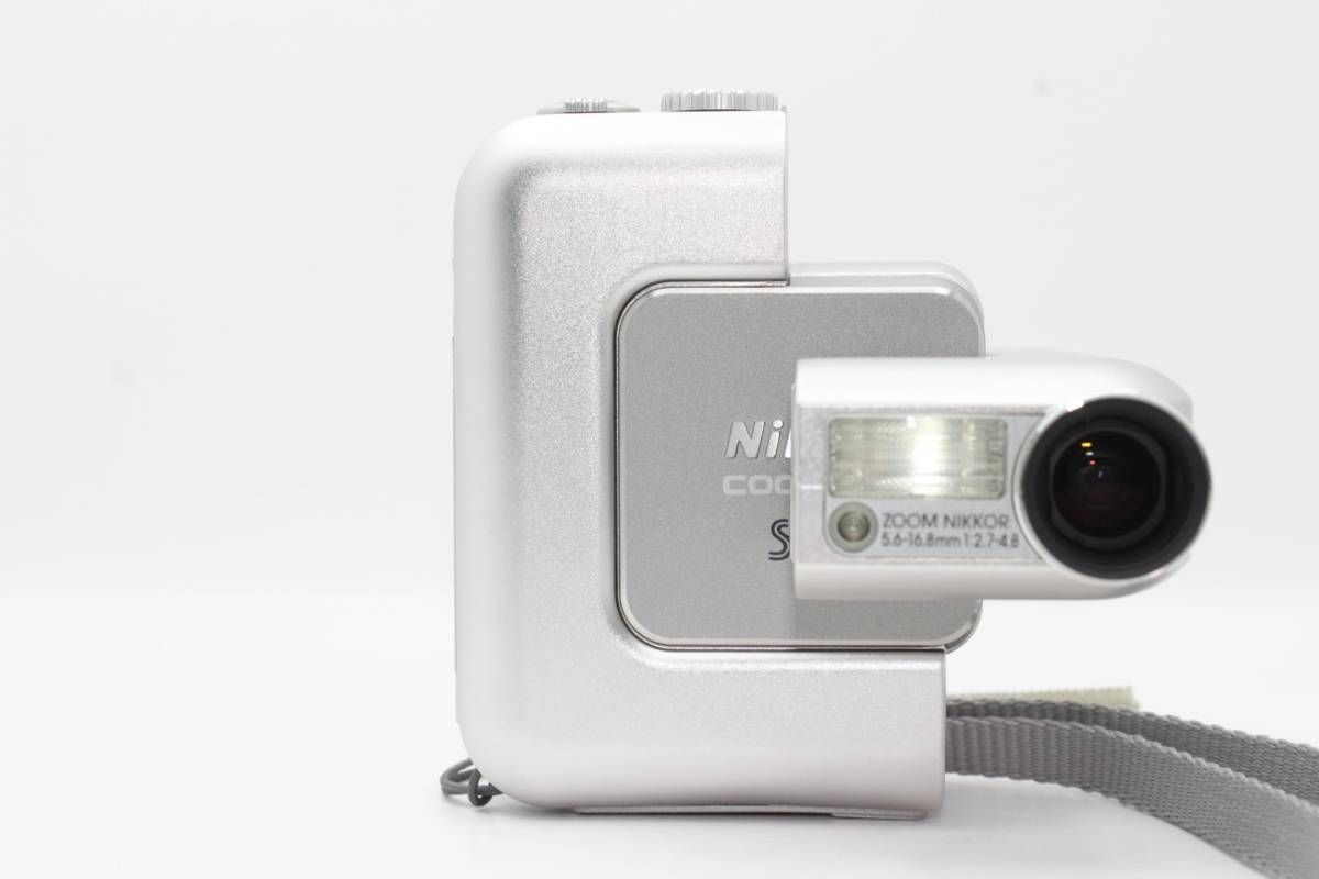 希少 美品 Nikon COOLPIX SQ コンパクトデジタルカメラ Nikon COOLPIX SQ 3.1MP Digital Camera - Silver for sale