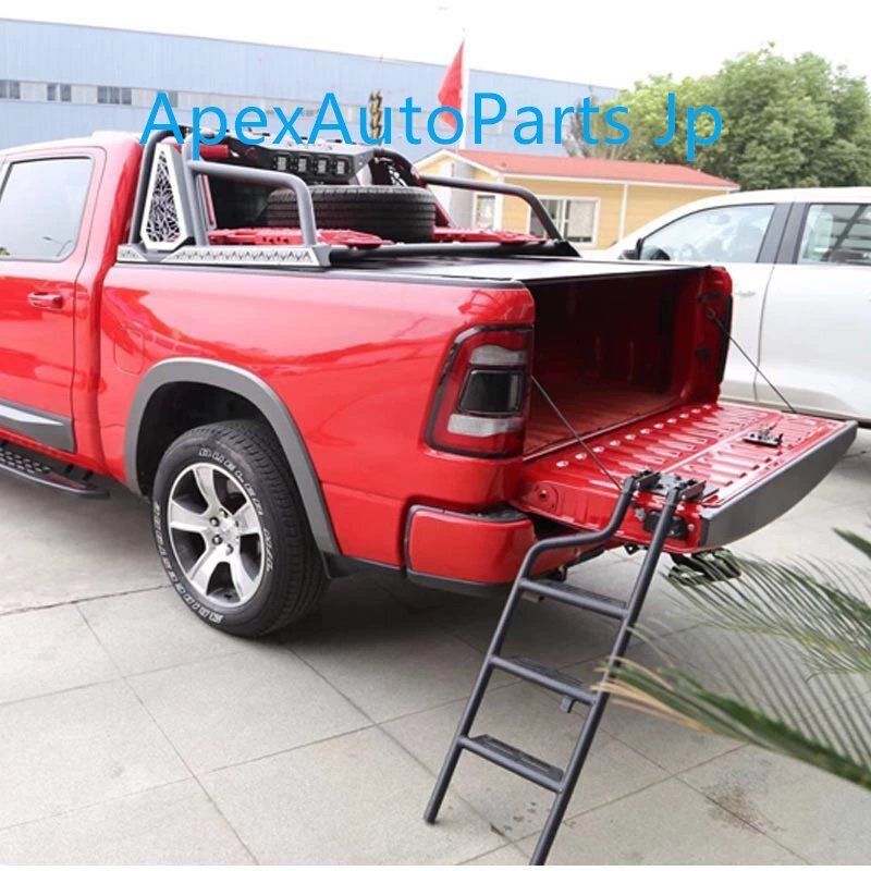 荷台アクセスラダー 回転式テールゲートステップ