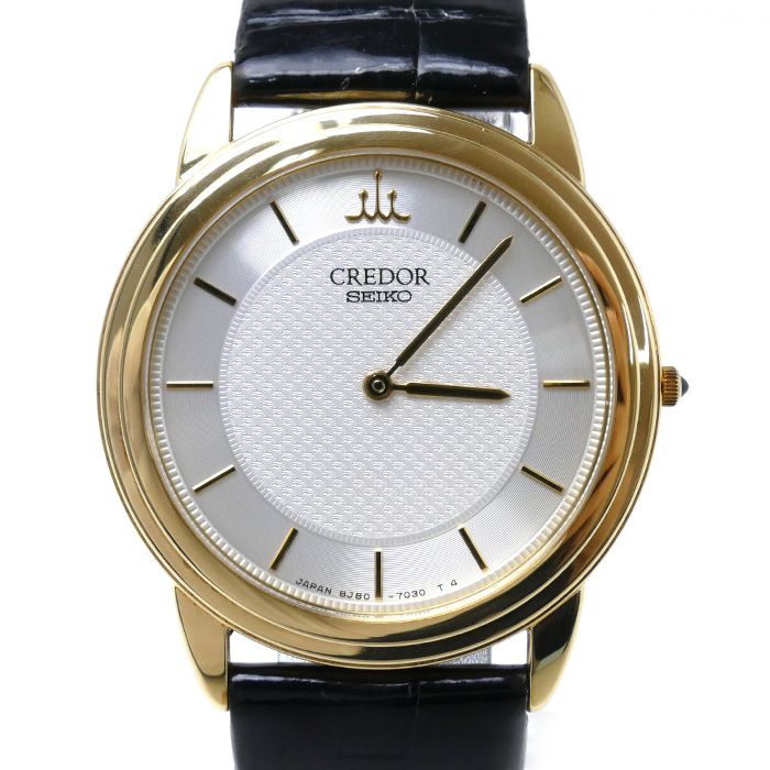 SEIKO セイコー クレドール 18KT 腕時計 電池式 GBAT012/8J80-7020 メンズ 中古 - メルカリ