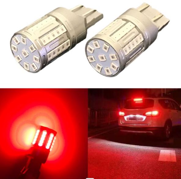 車検対応 爆光Ｔ20ダブル最新2835LEDチップ搭載ストップランプテールランプ ポン付け日中も視認性抜群 - メルカリ