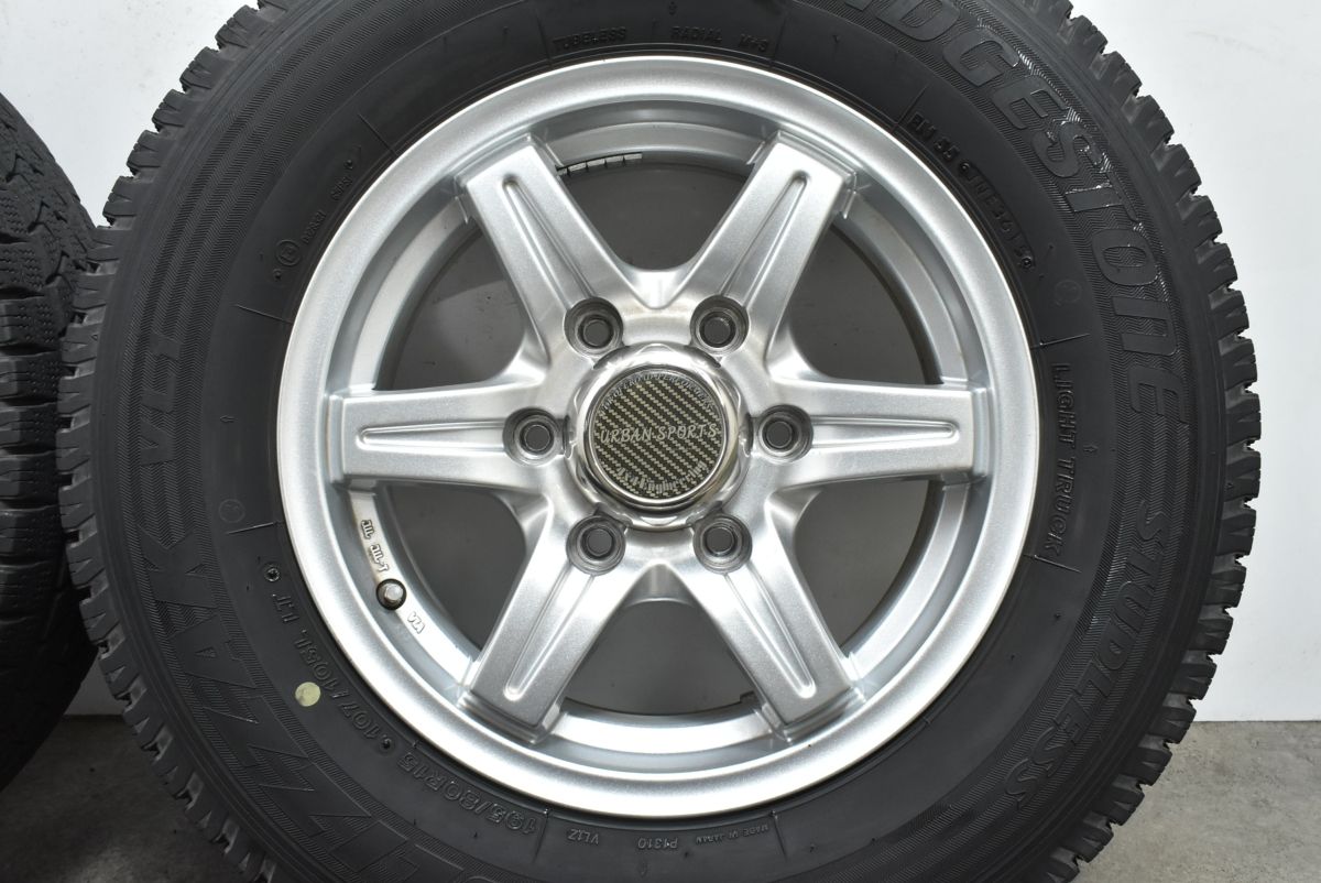 専用バリ溝スタッドレスBRIDGESTONE　195/80R15 107/105 ブリザック スタッドレスタイヤ 195/80R15 107/105L BRIDGESTONE